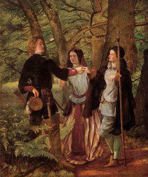 沃爾特 豪厄爾 德弗雷爾 Deverell Walter Howard A Scene from As You Like It